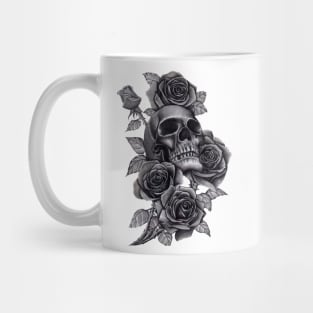Rose Skull Mug